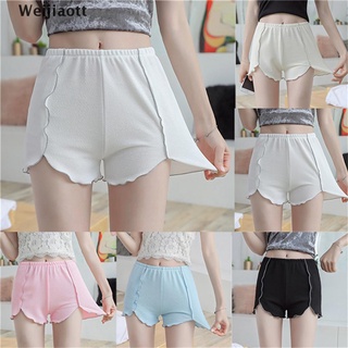 [Wei] pantalones cortos delgados para mujer, tallas grandes, Streetwear, Casual, cordón, Jogging
