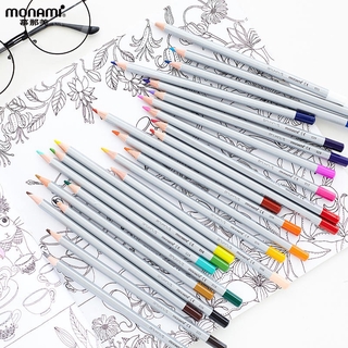 Monami - lápiz de colores (12 colores, 24 colores, 36 colores, 48 colores, color aceitoso, pintura, acuarela)