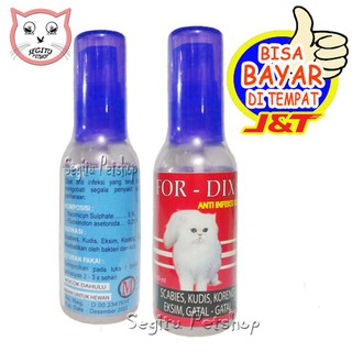 Medicina KORENG gato picazón bigote Woen sarna para DIX