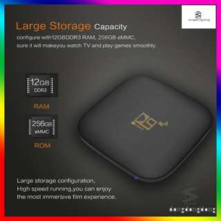 12+256G Caja d9 Android 11.0 2.4g/5G Wifi Tvbox 4k Android