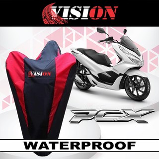 Cubierta de la motocicleta Nmax Lexi Aerox Vario Mio Beat Scoopy Fino X-Ride Freego W175 RXKing CBR Vixion mejores productos garantizados - rojo