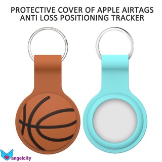 eyesoul Adecuado Para Apple Airtags Localizador De Silicona Funda Protectora De Dibujos Animados De Almacenamiento De Polvo De Baloncesto Lindo