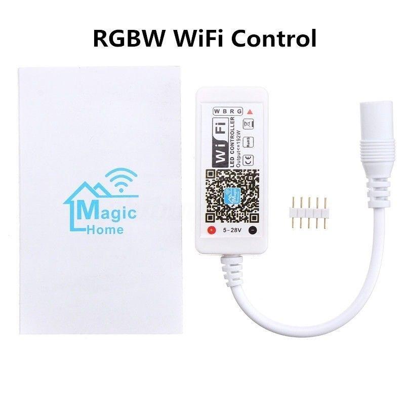 Controlador Bluetooth WiFi Inalámbrico Para El Hogar , LED RGB/RGBW IR RF Para 5050 WS2811 WS2812B Pixel Tira