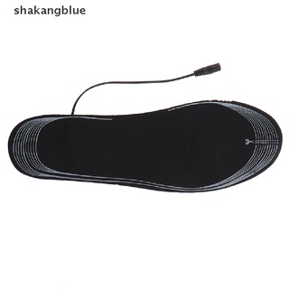 [shakangblue] Plantillas De Zapatos Calentadas Eléctricas Calentador De Pies USB Pie Invierno Almohadilla