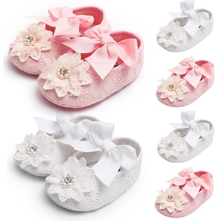 zapatos para niños sin agujetas con flores mariposa y nudo