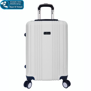 ¡envío Gratis! Polo M74 maleta tamaño cabina 20inch Hajj fibra maleta de viaje maleta de viaje - plata