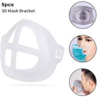 soporte de máscara 5/10/20pcs soporte 3d máscara titular aumenta el espacio de respiración máscara soporte máscara soporte interior soporte máscara soporte creativo soporte soporte durable útil (1)