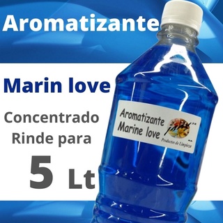 Aromatizante para carro (Base alcohol) Marine Love Concentrado para 2 litros PLim51