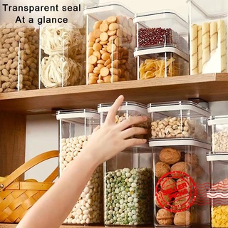 cocina especial transparente sellado grano alimentos fresco mantenimiento tanque caja contenedor de almacenamiento sellado o3u5