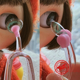 [HOT]Practical Contact Lens Soft Tweezers Wearer Beauty Set Picking Tweezers Grip Auxiliary C1G9
