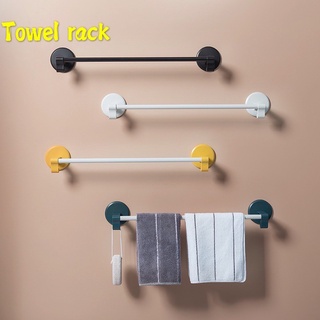toallero sin punzón de baño zapatero colgante de la barra de toallas de un solo poste estante montado en la pared toallero estante de almacenamiento