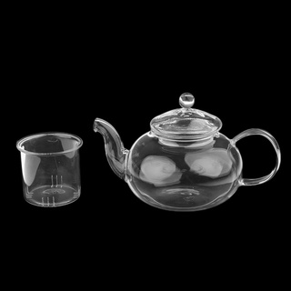[tiktok caliente] 250 ml, 400 ml tetera de vidrio. apto para bolsitas de té, hoja suelta y infusor de té de hoja fina (3)