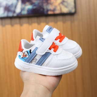 WALKERS 2021 nuevos zapatos de bebé recién nacido niños niñas diseño de dibujos animados primeros caminantes niños niños pequeños cuero de la PU suela suave zapatillas de deporte (2)