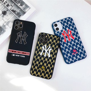 NY New York Yankees - carcasa suave de TPU para iPhone 12pro Max 12mini 11 pro Max X XS XR XSMAX 7 8 Plus