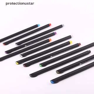 prmx - juego de 12 bolígrafos de color de línea fina, rotuladores de punta fina porosa