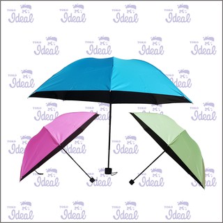 Paraguas plegable 3d MAGIC ANTI UV/capa negra ANTI UV