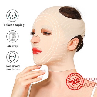 V Face Shaping Slimming Lift Up Bandage Cheek Chin Beauty Care Strap Full Mask Facial Lift Thin M4E1