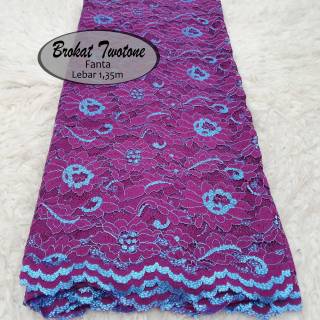 Twotone FANTA Brokate Fabric (precio por 0,5 metros)