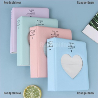 [Adore] Photo Album Fits for Instax Mini Each Holds 64 Photos love heart Ticket Collect roadgoldnew