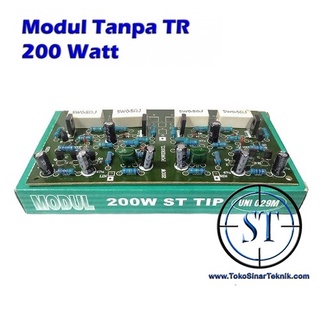 200w 200W estéreo OCL Sytem amplificador de potencia Kit de módulo sin Transistor