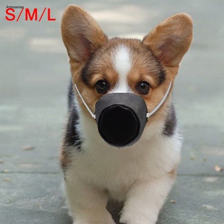 D tela no tejida transpirable Anti-polvo PM2.5 perro boca hocico máscara mascotas suministros