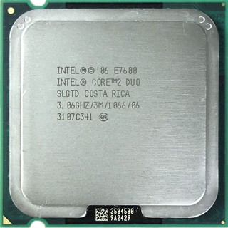 Procesador Intel Core 2 Duo E7600 3.0 GHz De Doble Núcleo CPU 1066 L2 = 3M 65W LG