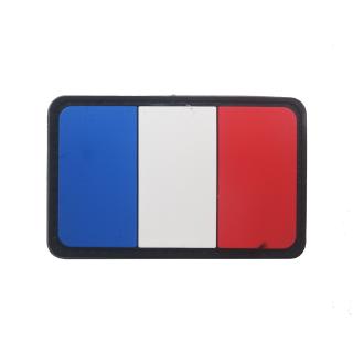 Francia Italia SAS Bandera 3D PVC Parches Tácticos Ejército Militar Moral Parche Emblema Apliques Combate GIGN Raid Insignias De Goma Para Mochila Ropa Gorra (9)