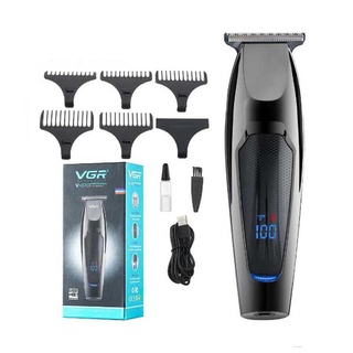 [New available]VGR New Hair Clipper LCD Digital Display Two Gears Electric Hair Clippers 0 Knife Head Engraving Bald Head V070 nicewealth.mx