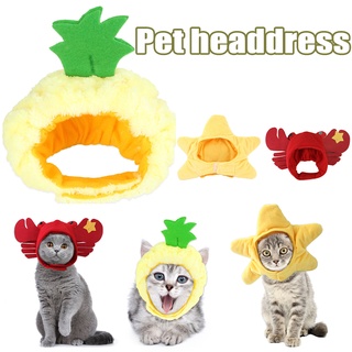Pet Hat Warm Windproof Cute Dress Up Cap Pet Fun Headdress Cosplay Accessories For Cat Dog