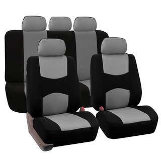 funda universal para asiento de coche, 9 piezas, cómodo asiento de tela