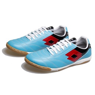 Zapatos de futsal de los hombres Pinil sintético hierba zapatos B-SOGA azul rojo suela de goma suela libre