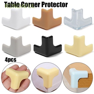 RONDAFUL 4PCS Soft Edge Protection Desk Table Corner Protector Corner Guards Baby Safety Children Kids Security Anticollision Strip/Multicolor