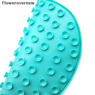 [fon] almohadilla de silicona para masaje para pies, ducha de pies, silicona, exfoliante, almohadilla de masaje, diseño de flores