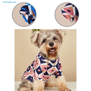 rfuljust llamativo cachorro sudadera con capucha de dos patas patrón de cuadrícula adorable decorativo mascota ropa caliente para invierno