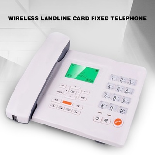 Inalámbrico GSM escritorio teléfono móvil tarjeta SIM escritorio teléfono de escritorio oficina en casa gogohomemall2