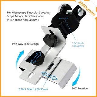 [smivx] telescopio teléfono móvil soporte adaptador soporte de montaje clip binocular accesorios