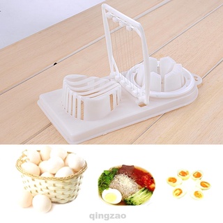 2 en 1 plástico multifunción práctica herramienta de moda cocina color aleatorio huevo cortador