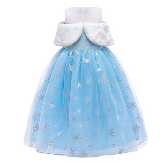 Frozen Elsa disfraz princesa vestido importación #11