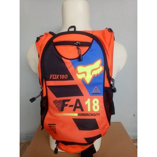 Foxx - mochila para Motocross, color naranja