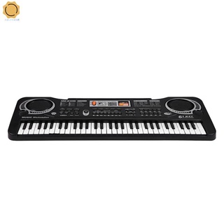 mq 61 teclas digital música electrónica teclado teclado eléctrico piano niños regalo enchufe de la ue