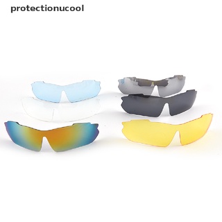 pcmc lentes de ciclismo polarizados/color brillante transparente/lentes de visión nocturna