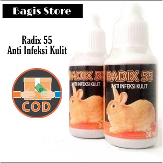 Sarna sarna medicina Crackle Eczema picazón en conejo - Radix 55