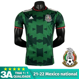Camiseta De Fútbol Mexico National Hombres Jersey 2021-2022 Calidad Top (1)