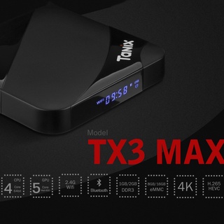 [precio bajo] tx3 max smart tv box android 7.1 amlogic s905w 2g 16g 2.4g wifi bt reproductor multimedia granito