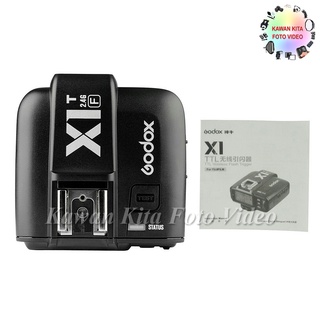 Transmisor godox X1T-F para Fuji. Disparador de flash soporte HSS TTL