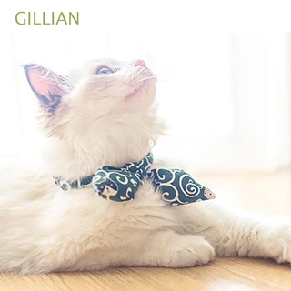 GILLIAN Estilo japones Collar de gato Moda Collar Accesorios para mascotas Productos para mascotas Perros Pequeños Dibujos animados Gatos Chihuahua Gatito Pajarita/Multicolor