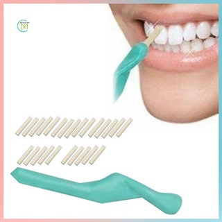 prometion blanquear los dientes dental peeling stick + 25pcs borrador dientes blanqueamiento pluma dentista cuidado dental equipo dental cepillo de dientes