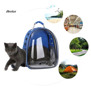 la mejor mochila de viaje para mascotas/perro/cachorro/gato/viaje/astronauta/bolsa transpirable al aire libre