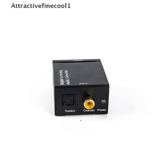 acmx convertidor de audio digital a analógico fibra toslink señal coaxial de audio decodificador caliente