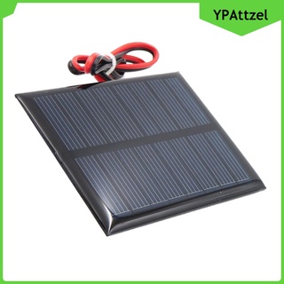 1 pieza panel solar con cable fotovoltaico panel solar panel solar 5v módulo, panel solar carga de batería panel solar (1)